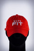 Nupe FIT polo dad cap, red