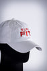 Nupe FIT polo dad cap, white