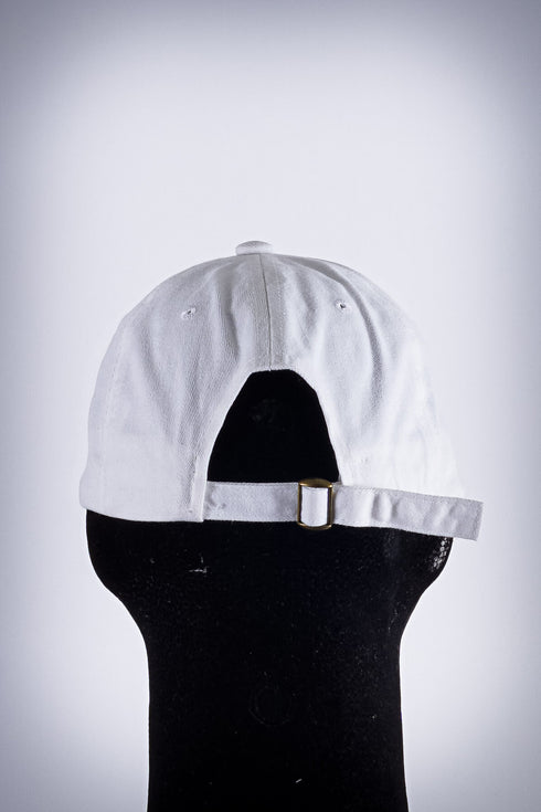 Nupe FIT polo dad cap, white