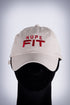Nupe FIT polo dad cap, kream