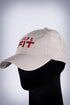 Nupe FIT polo dad cap, kream
