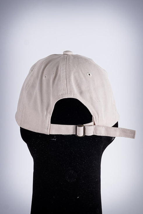 Nupe FIT polo dad cap, kream