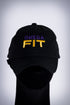 Omega FIT polo dad cap, black
