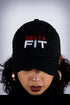 Delta FIT polo dad cap, black