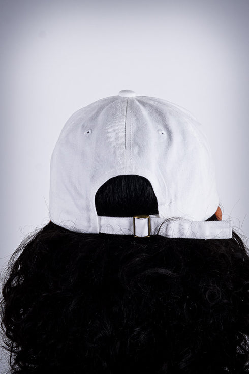 Delta FIT polo dad cap, white