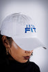 Zeta FIT polo dad cap, white