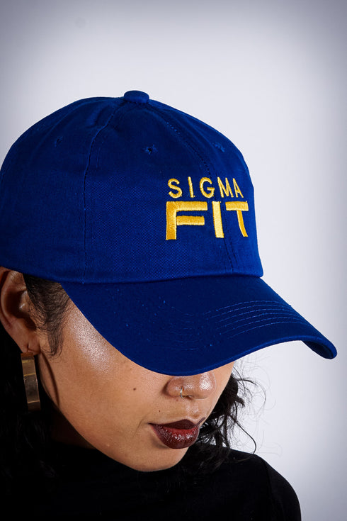 Sigma FIT (sgrho) polo dad cap, blue