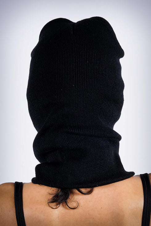 On The Run Peace Dove ninja ski mask, black