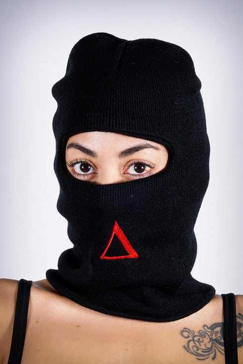On The Run Δ ninja ski mask, black