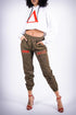 Precious Cargo Delta cargo pants, military green