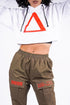 Precious Cargo Delta cargo pants, military green