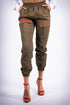 Precious Cargo Delta cargo pants, military green