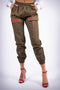 Precious Cargo Delta cargo pants, military green
