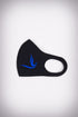 Protected! Peace Dove mouth mask, black