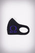 Protected! Ω mouth mask, black