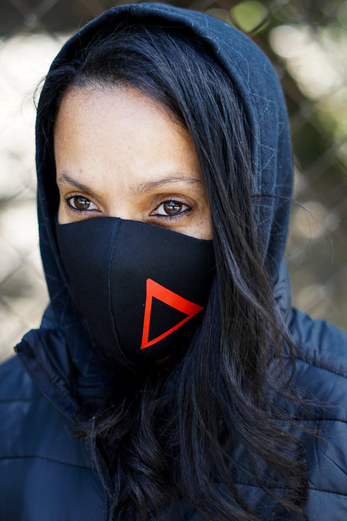 Protected! Δ mouth mask, black