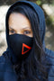 Protected! Δ mouth mask, black