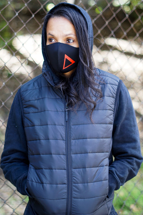 Protected! Δ mouth mask, black