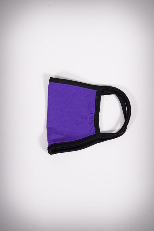 Protected! Ω mouth mask, purple
