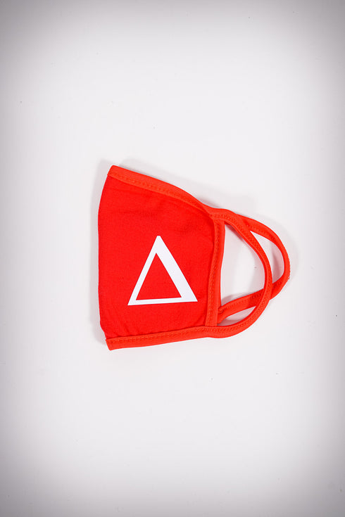 Protected! Δ mouth mask, red