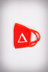 Protected! Δ mouth mask, red