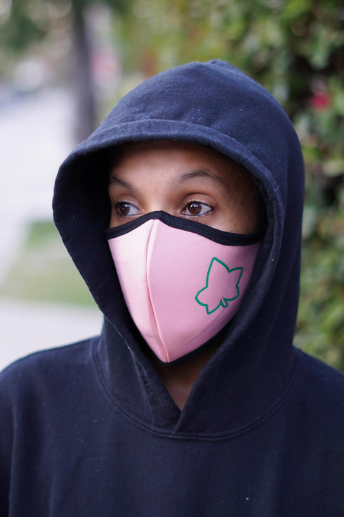 Protected! Ivy mouth mask, pink