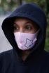 Protected! Ivy mouth mask, pink