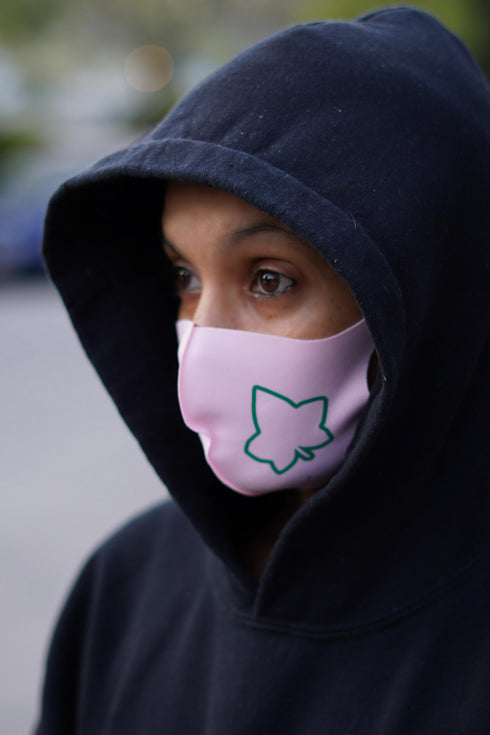 Protected! Ivy mouth mask, pink