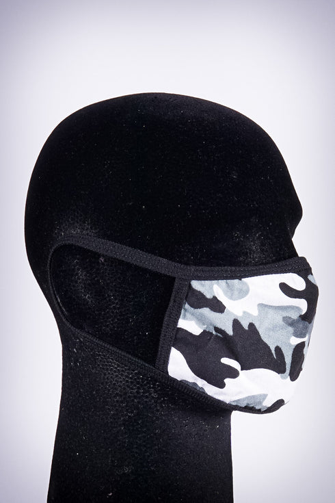 Covered! Camo Ice mouth mask, arctic
