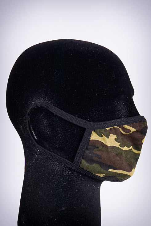 Covered! Camo Army mouth mask, jungle