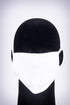 Covered! Solid mouth mask, pure white