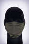 Covered! Solid mouth mask, military green/black
