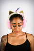 Can't Catch Me Unicorn earmuffs, multicolor