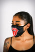 Covered! Rolling Stones mouth mask, black
