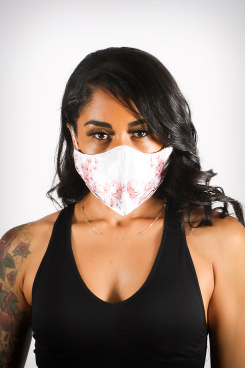 Covered! White Lotus mouth mask