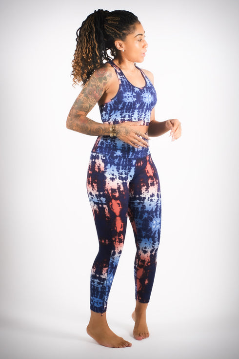 Organized Confusion leggings/sports bra set, blast