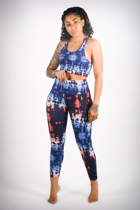 Organized Confusion leggings/sports bra set, blast