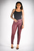 High Life fashion leggings, crimson