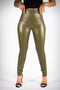 High Life fashion leggings, military green