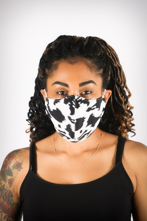Covered! Moo-Moo mouth mask
