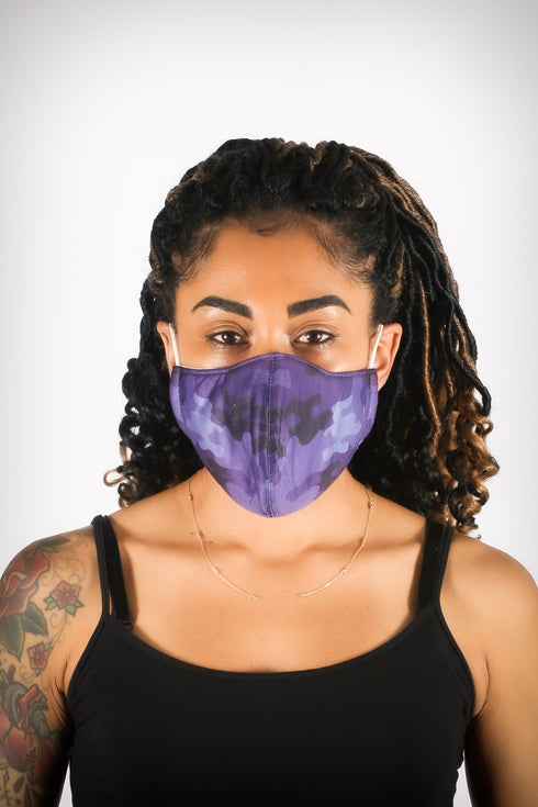 Covered! Operation Purp mouth mask