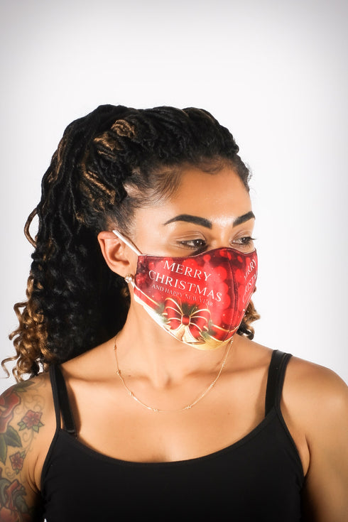 Covered! Merry Christmas 1 mouth mask