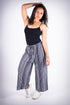 Go With The Flow pants, white/blue