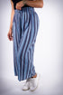 Go With The Flow pants, blue/white