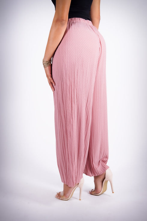 Go With The Flow pants, pink