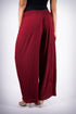 Go With The Flow pants, crimson