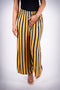 Go With The Flow pants, gold/blue