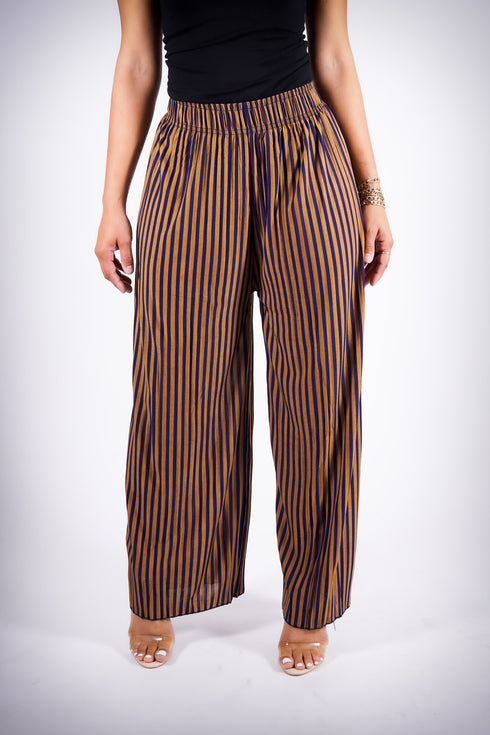 Go With The Flow pants, blue/gold