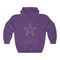 Jumbo Star Dawg hoodie, omega, purple