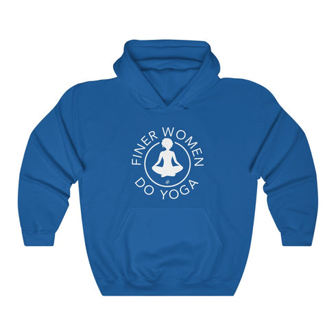 Finer Women Do Yoga hoodie
